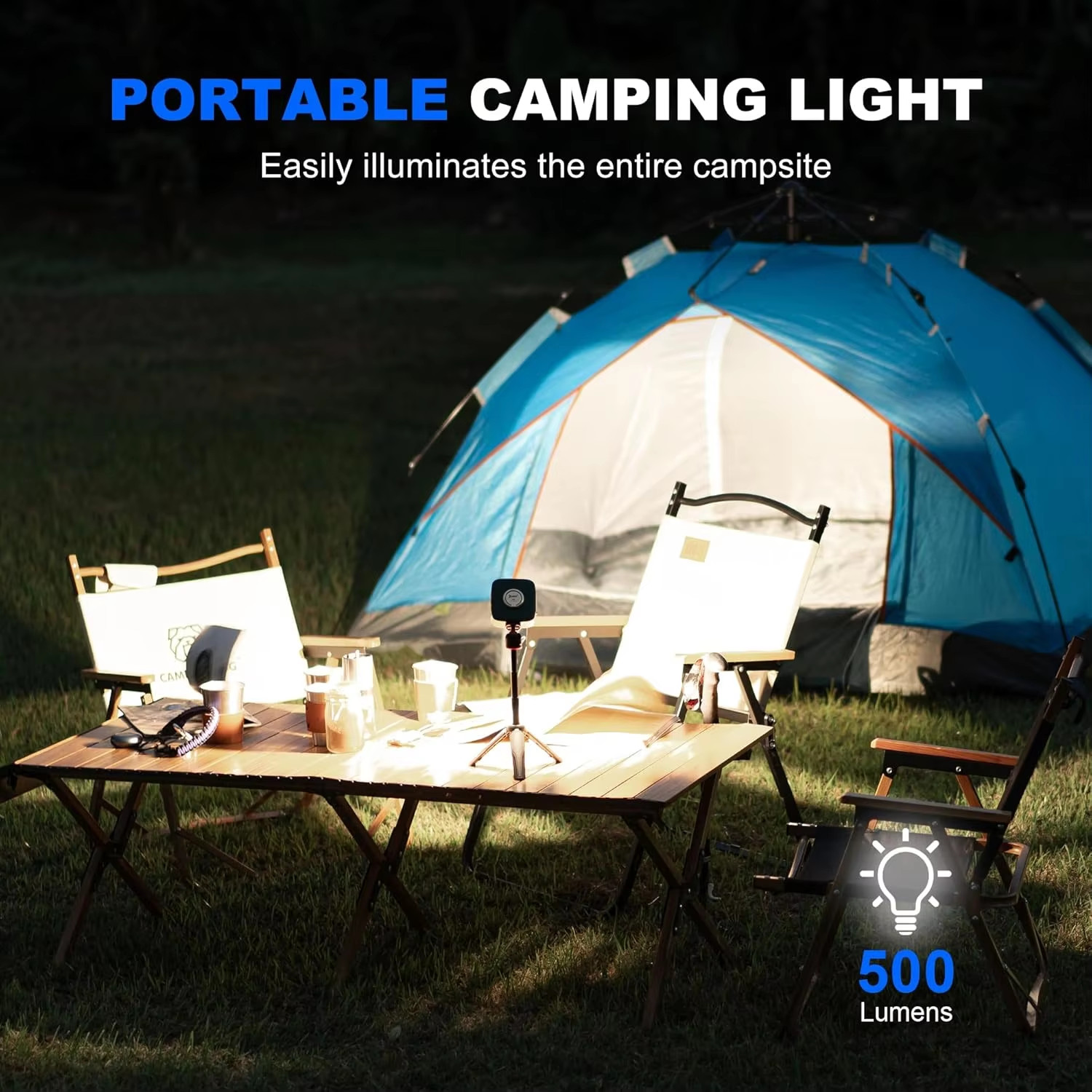 WUBEN F5 Multifunctional camping Light 500 Lumens IP64 Type-c Charging Mobile