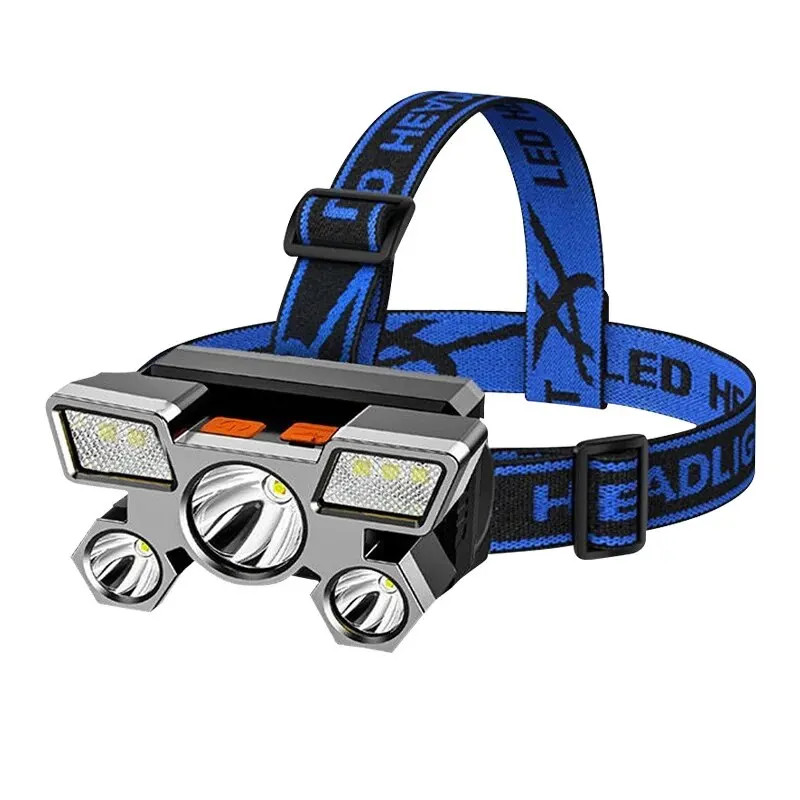 Powerful Rechargeable Head Flashlight for Fishing Led Headlamp Nitecore Camping