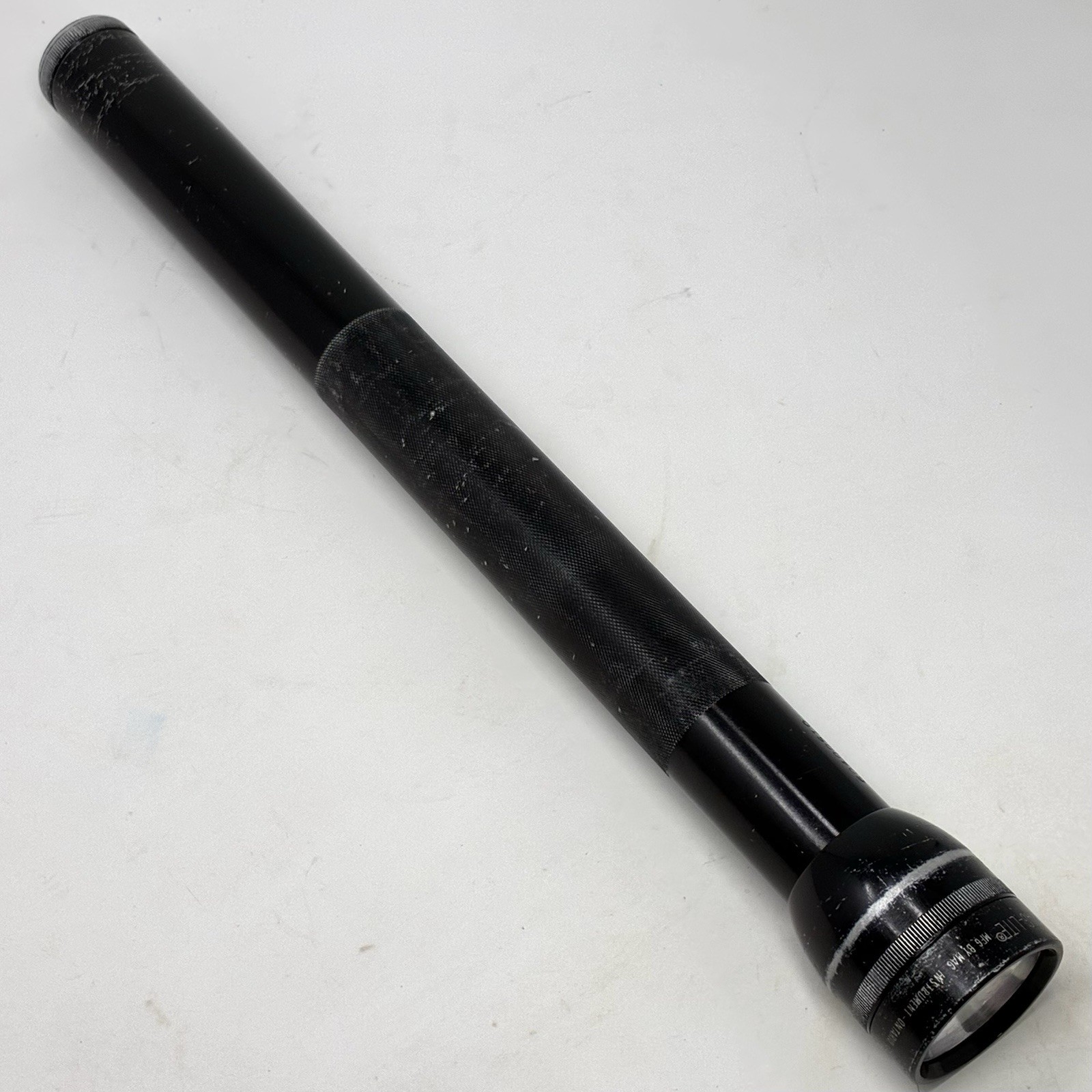 Vintage Maglite 19.5″ Flashlight Black | 6D Cell Batteries | Tested Mag-Lite USA