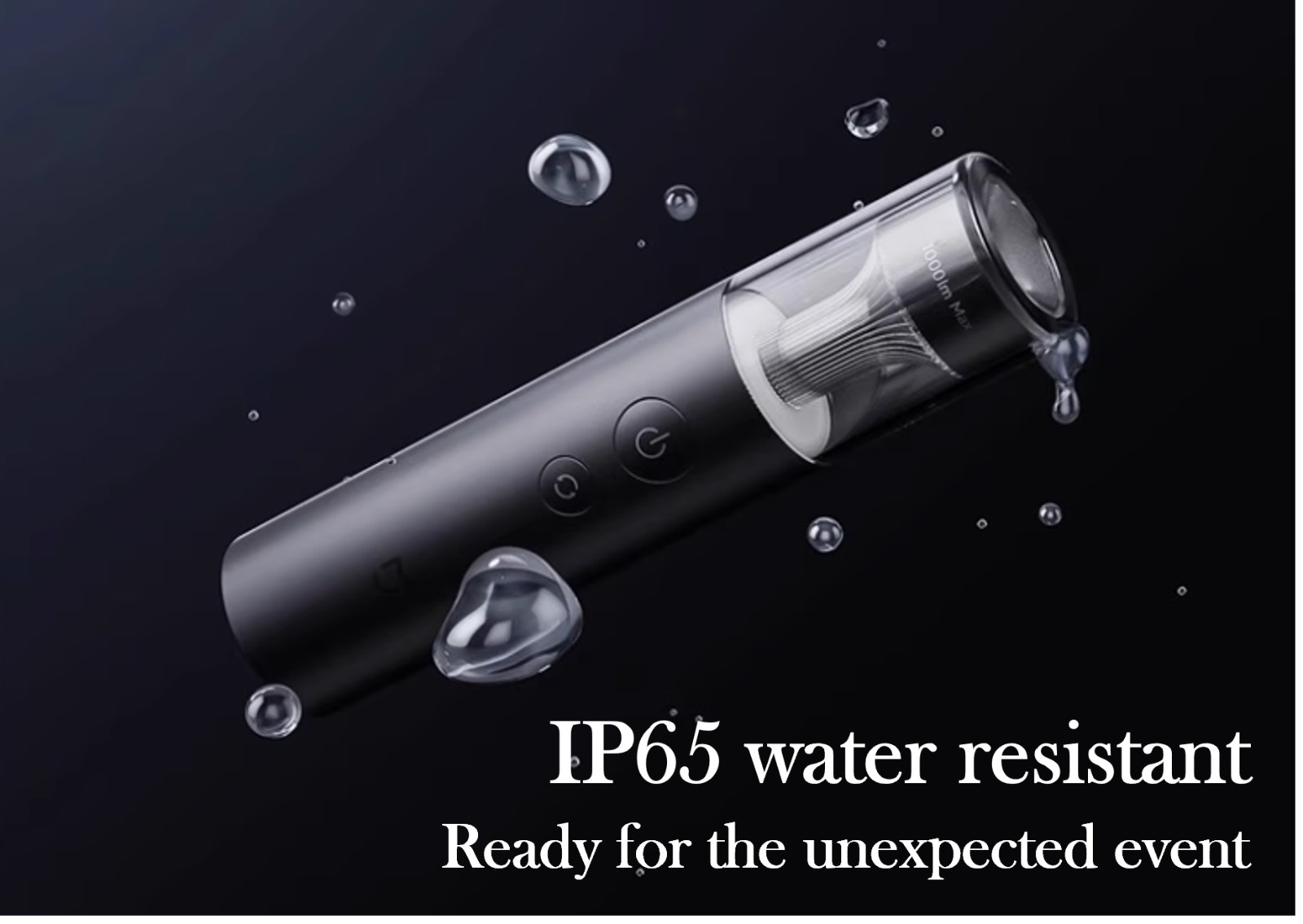 Xiaomi Portable Torch LED Flashlight 2 IP65 Camping Ambient night light aluminum
