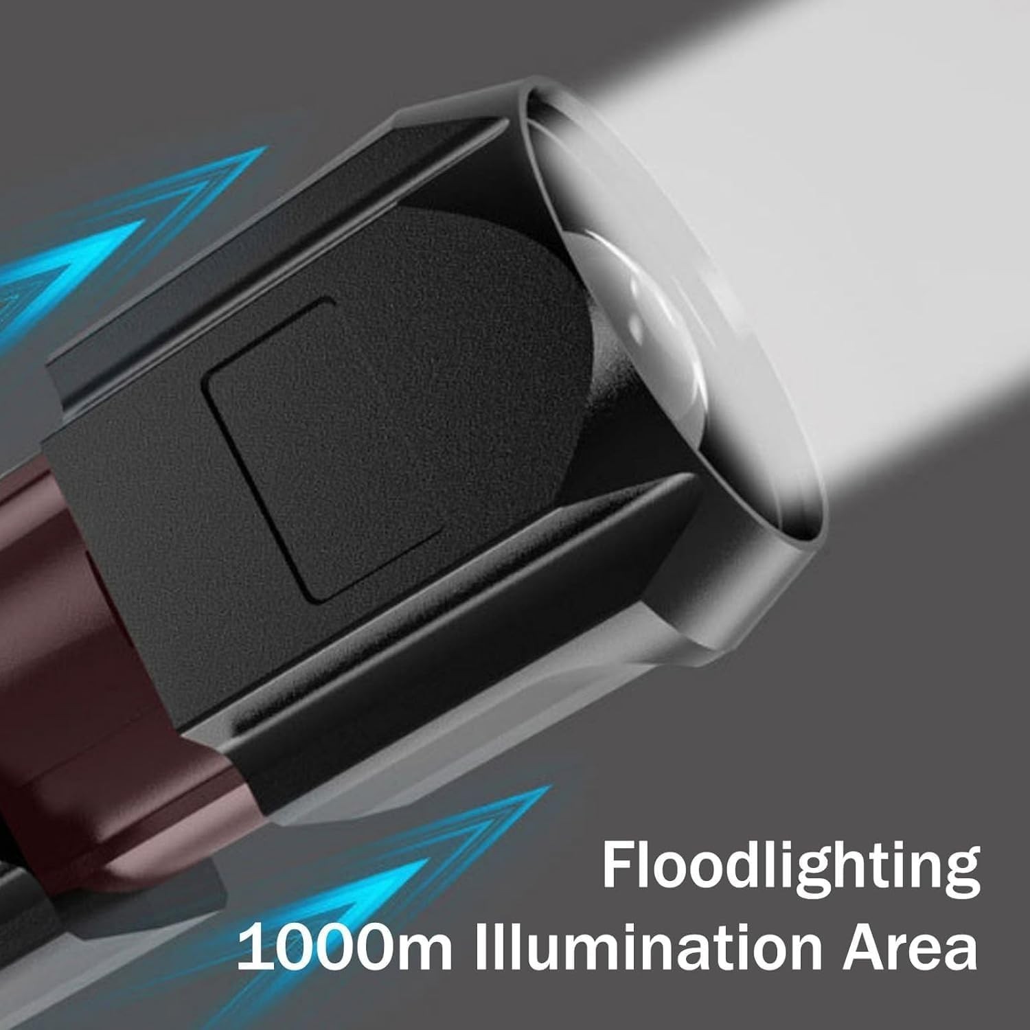 Rechargeable 990000LM LED Flashlight Tactical Police Super Bright Torch Zoomable