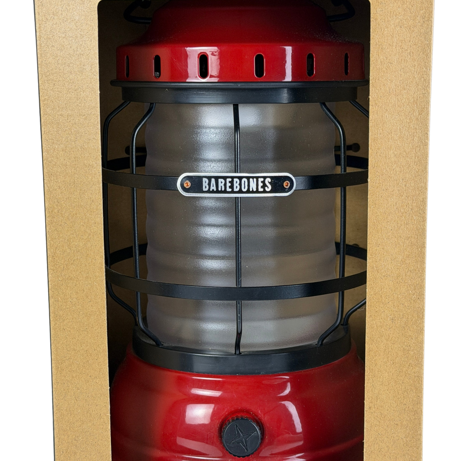 Barebones Forest Lantern Red Rechargeable LED Camping Lantern 220 Lumens | NEW ⭐