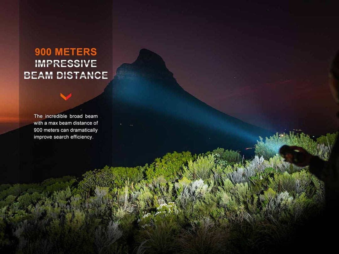Fenix Lighting LR40R V2.0 Lithium Ion 15000 Lumens Luminus SFT70 LED, : LR40R2BK