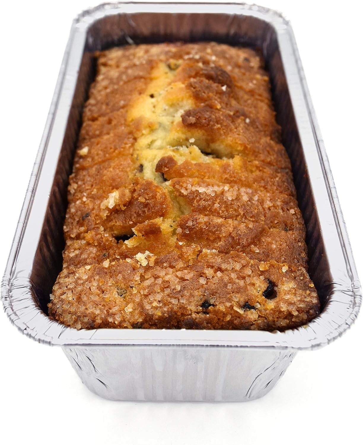 (100 Pack) Premium (8.5 x 4.5" x 2.5") – 2-LB Bread Pans, Silver
