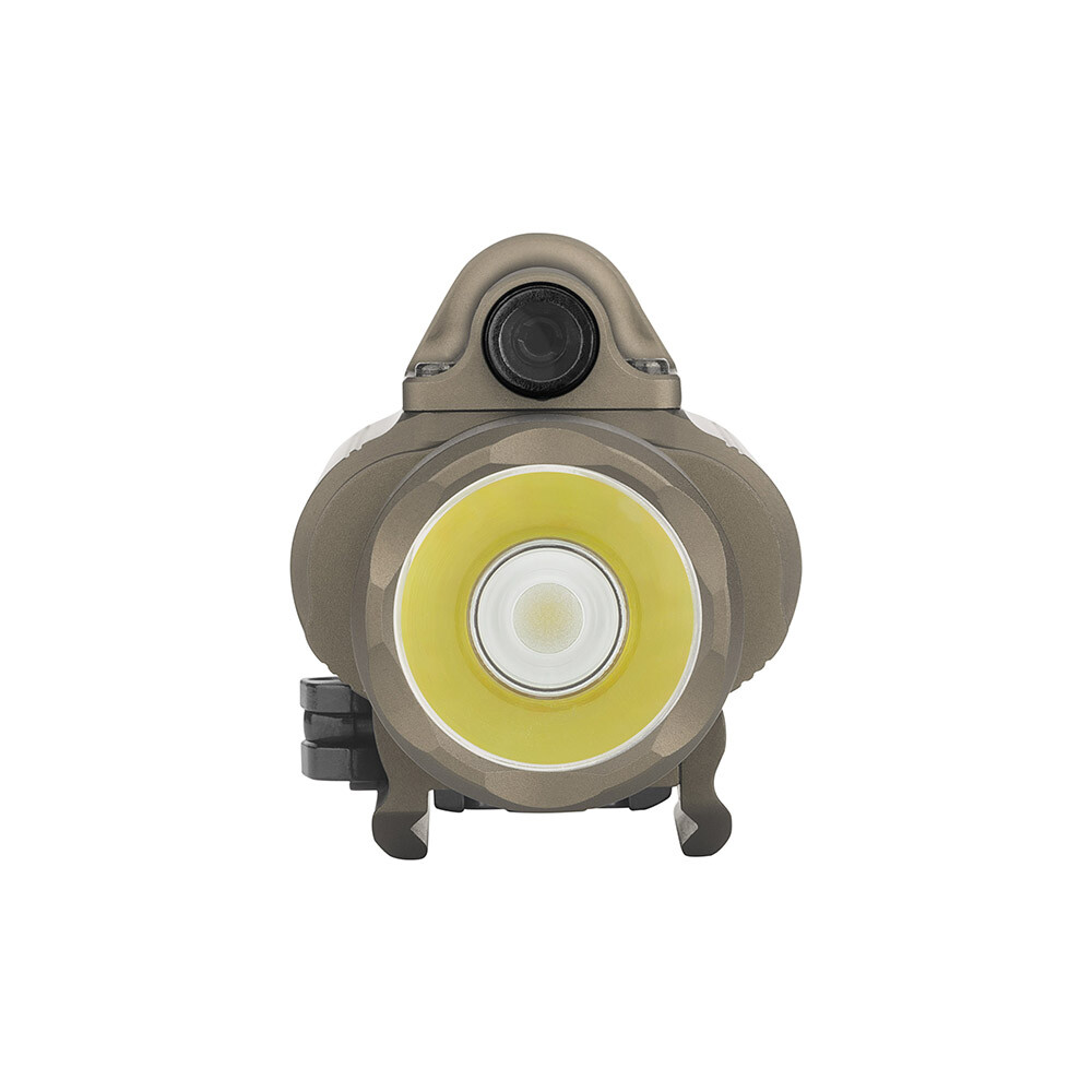 Olight Baldr Pro Green Laser and LED Light Combo 1350 Lm Flashlight, Desert Tan