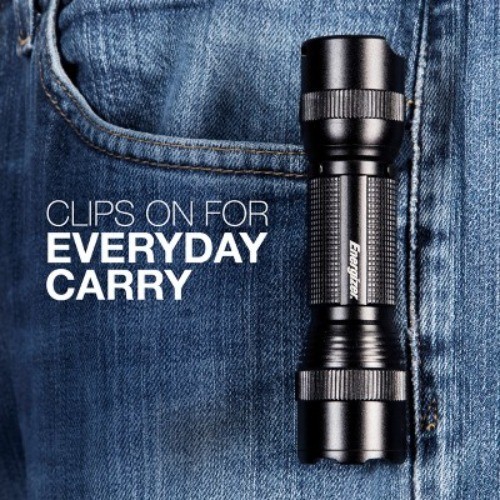 Energizer LED Vision HD Performance Tactical FlashLight: Metal, Impact &