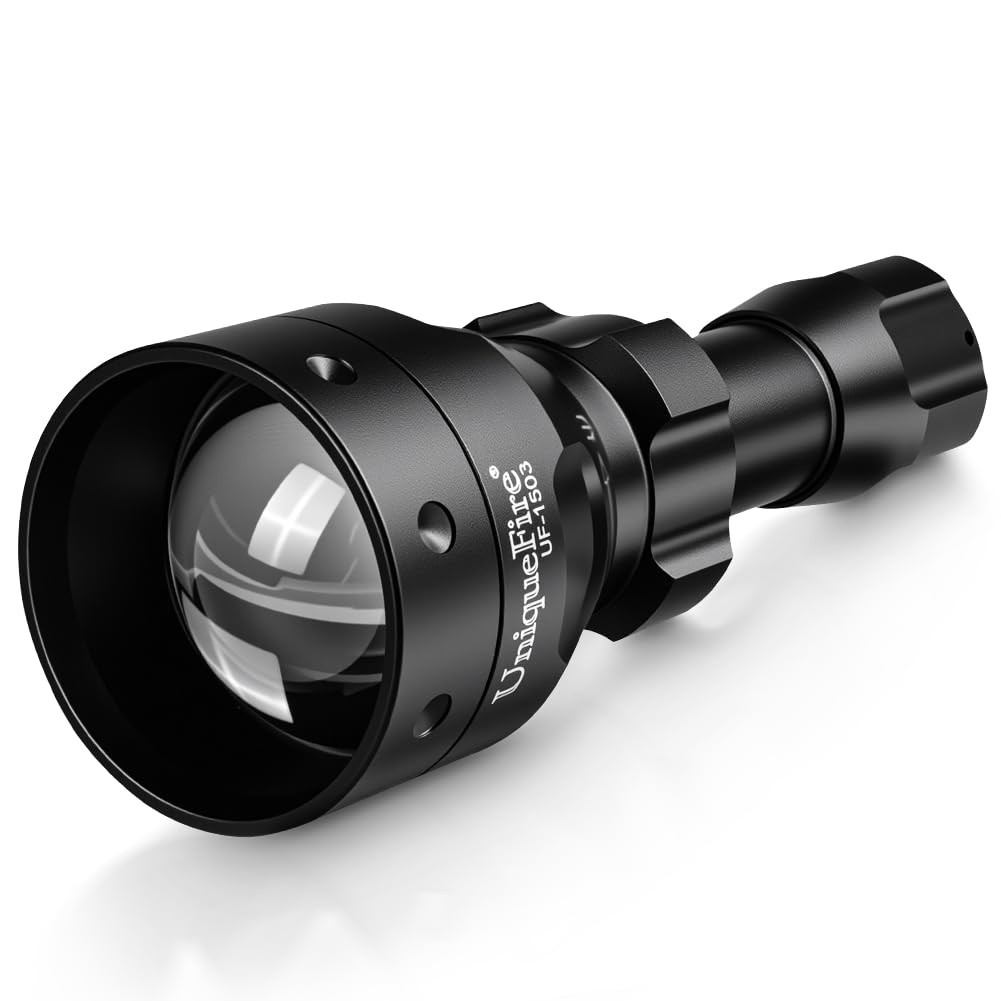 1503 850nm Ir Illuminator Flashlight Lights For Night Vision 50mm Lens Zoomable