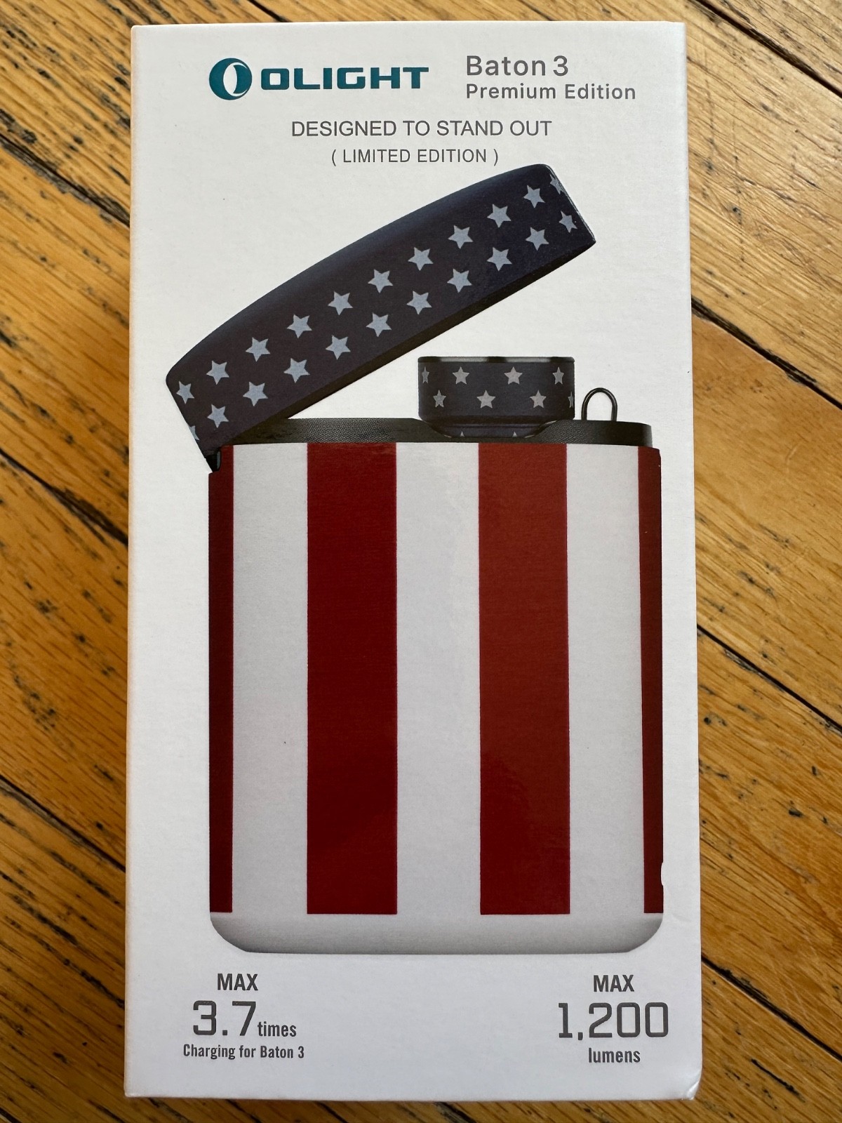 Olight Baton 3 Premium Limited Edition (Patriotic Edition)