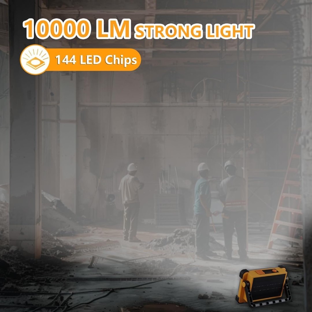 Lamparas de trabajo recargable lampara de mano recargables impermeable Led 2pack