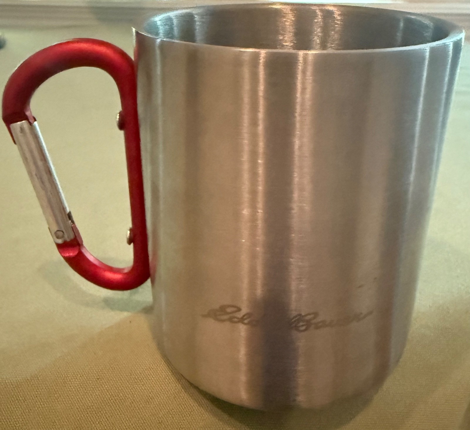 Eddie Bauer Camping Cup with carbiner