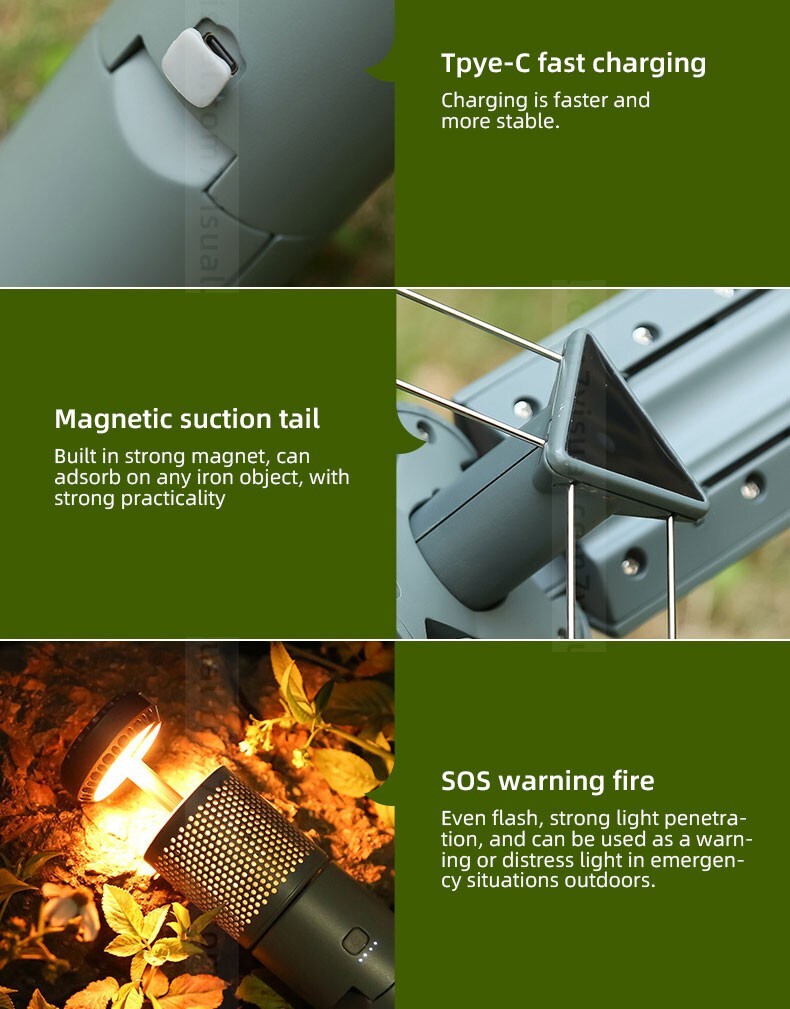 Rechargeable Camping Lantern, Camping Lights, Outdoor Portable Lanterns