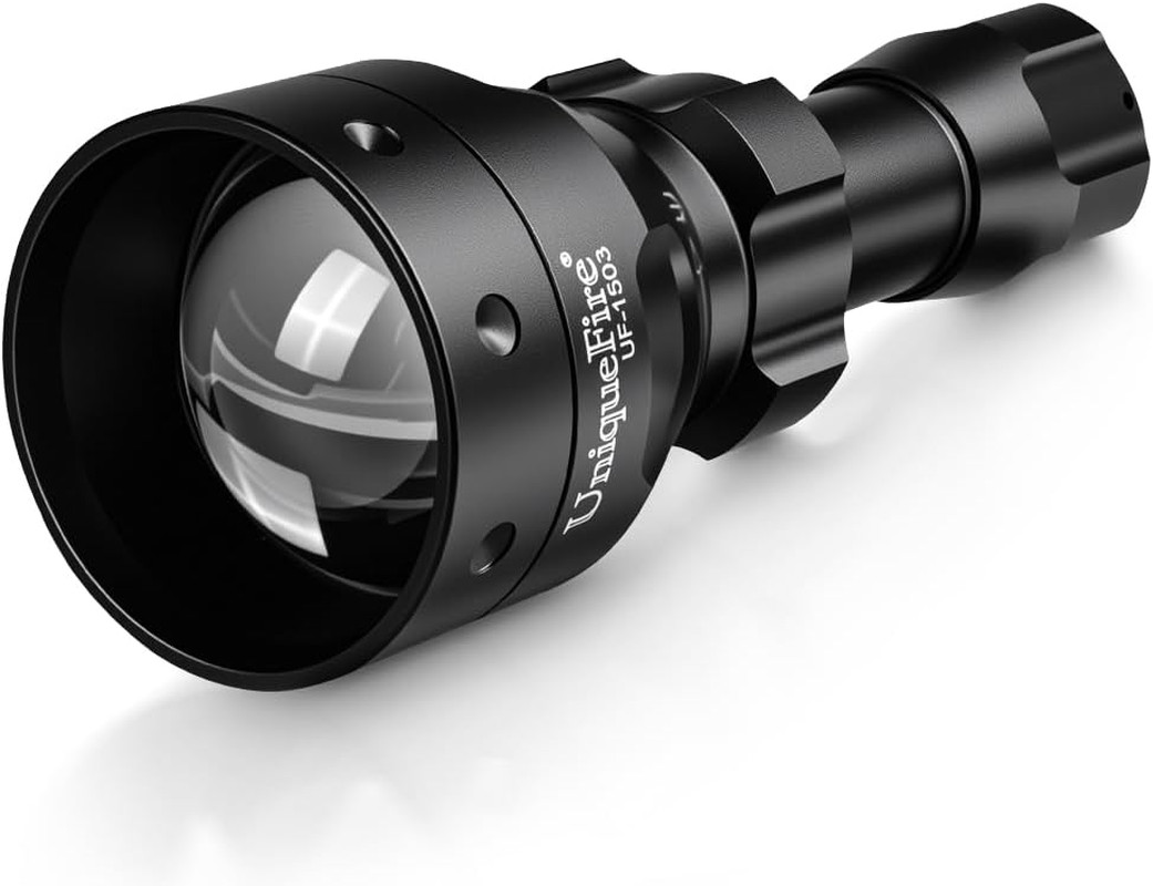 1503 850Nm IR Illuminator Flashlight Lights for Night Vision 50MM Lens Zoomable
