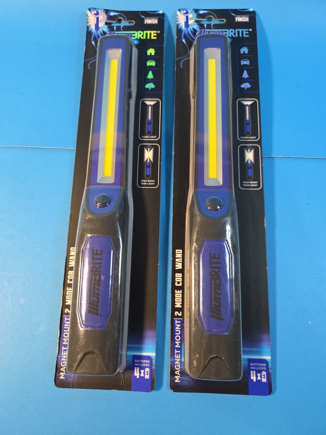 LITEZALL illumibrite Lot ( 2 Lights ) Magnetic Mount Or Hanging – Flashlight