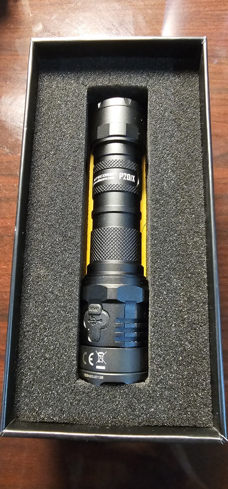 NITECORE P20iX 4000 Lumen USB-C Rechargeable Tactical Flashlight And Battery