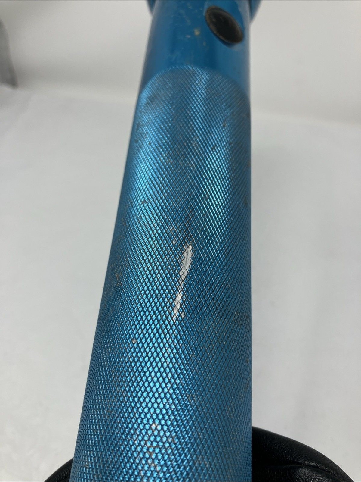 Vintage Vari-Beam Flashlight Mag Industries – Blue w Chrome USA 12-1/2” 3 D