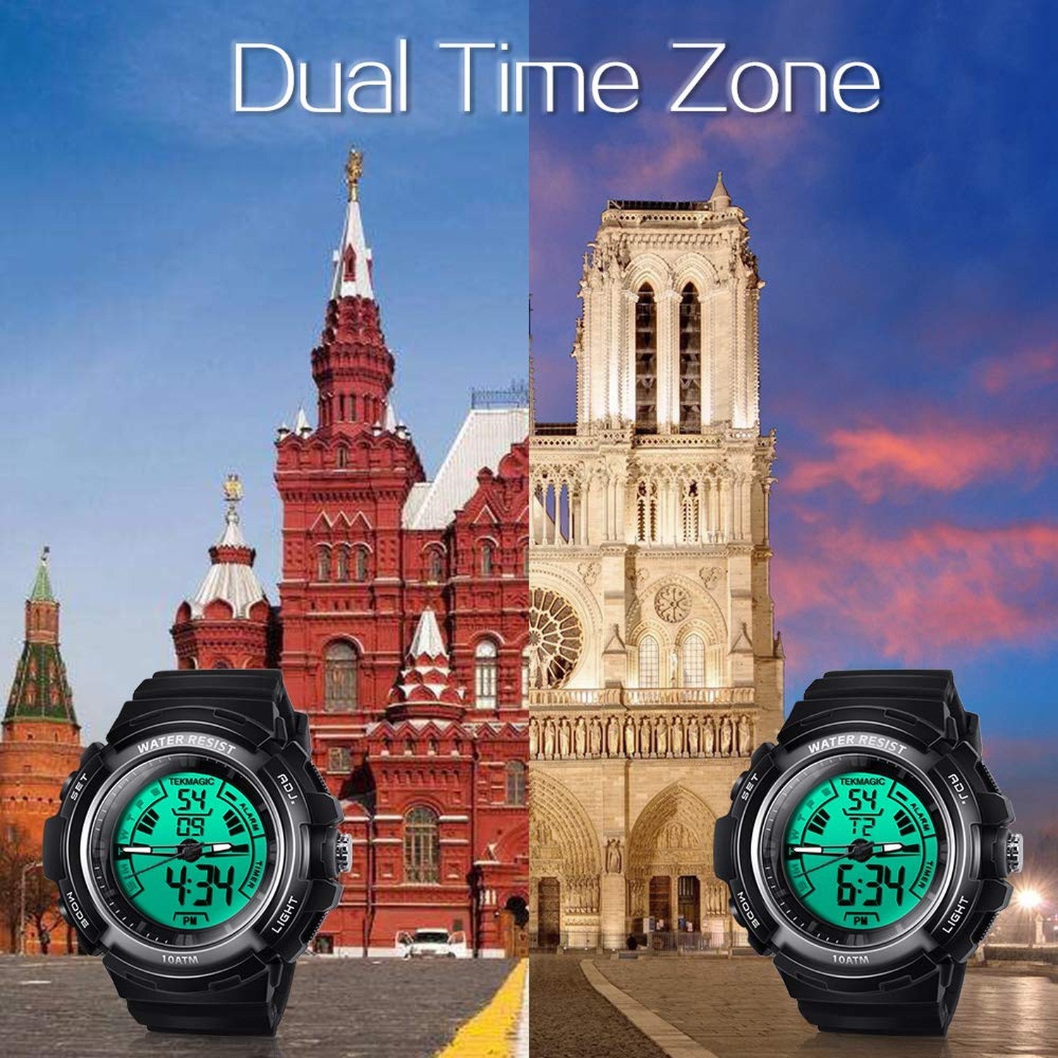 10ATM Waterproof Digital Scuba Diving Watch 100m Underwater for Swimming and …