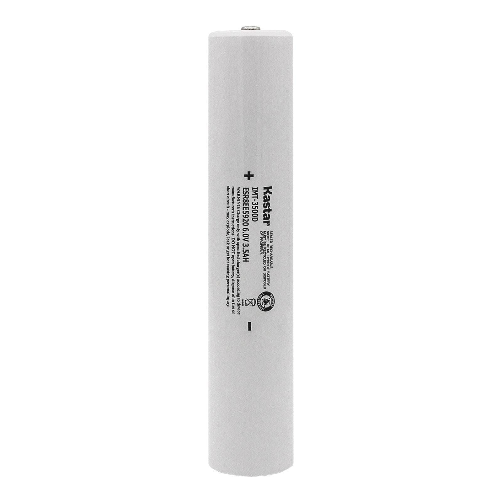 Kastar ESR8EE5920 6.0V 3.5AH Battery For Mag Lite MAGLITE Mag Charger ARXX235K