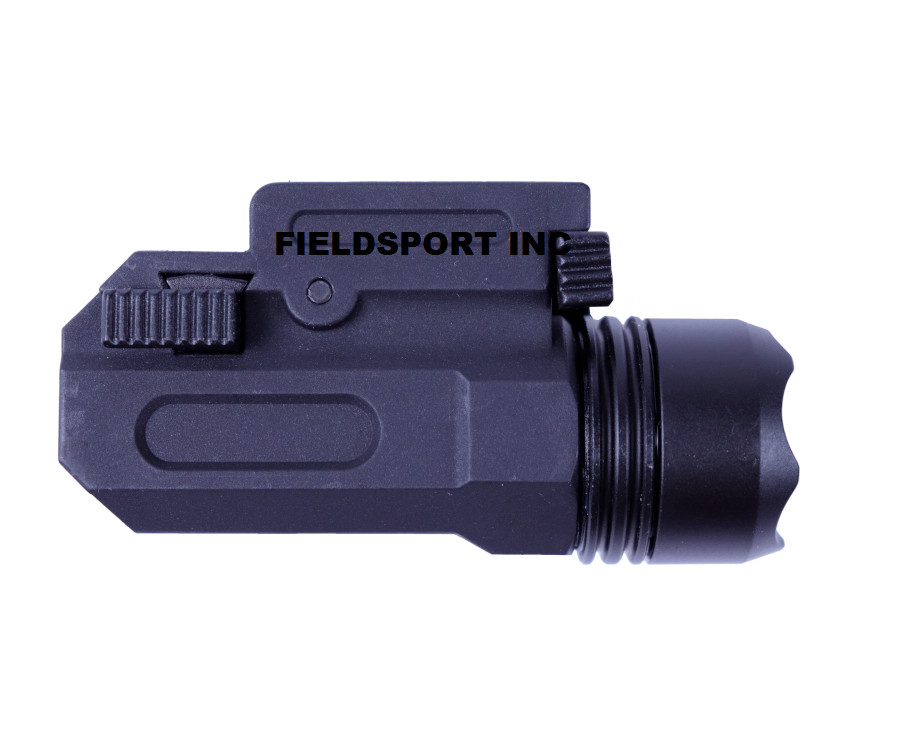 1W Pistol Flashlight QD Quick Detach 200 Lumens CR123A Battery Included