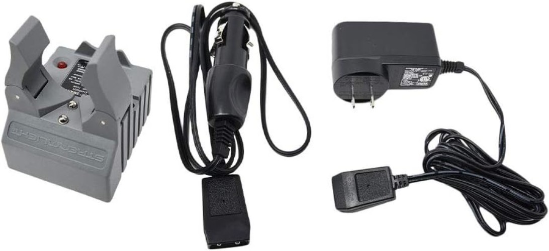 Stinger with 100V/120V AC Charge Cord and 12V DC Car Charge Cord – Intended f…