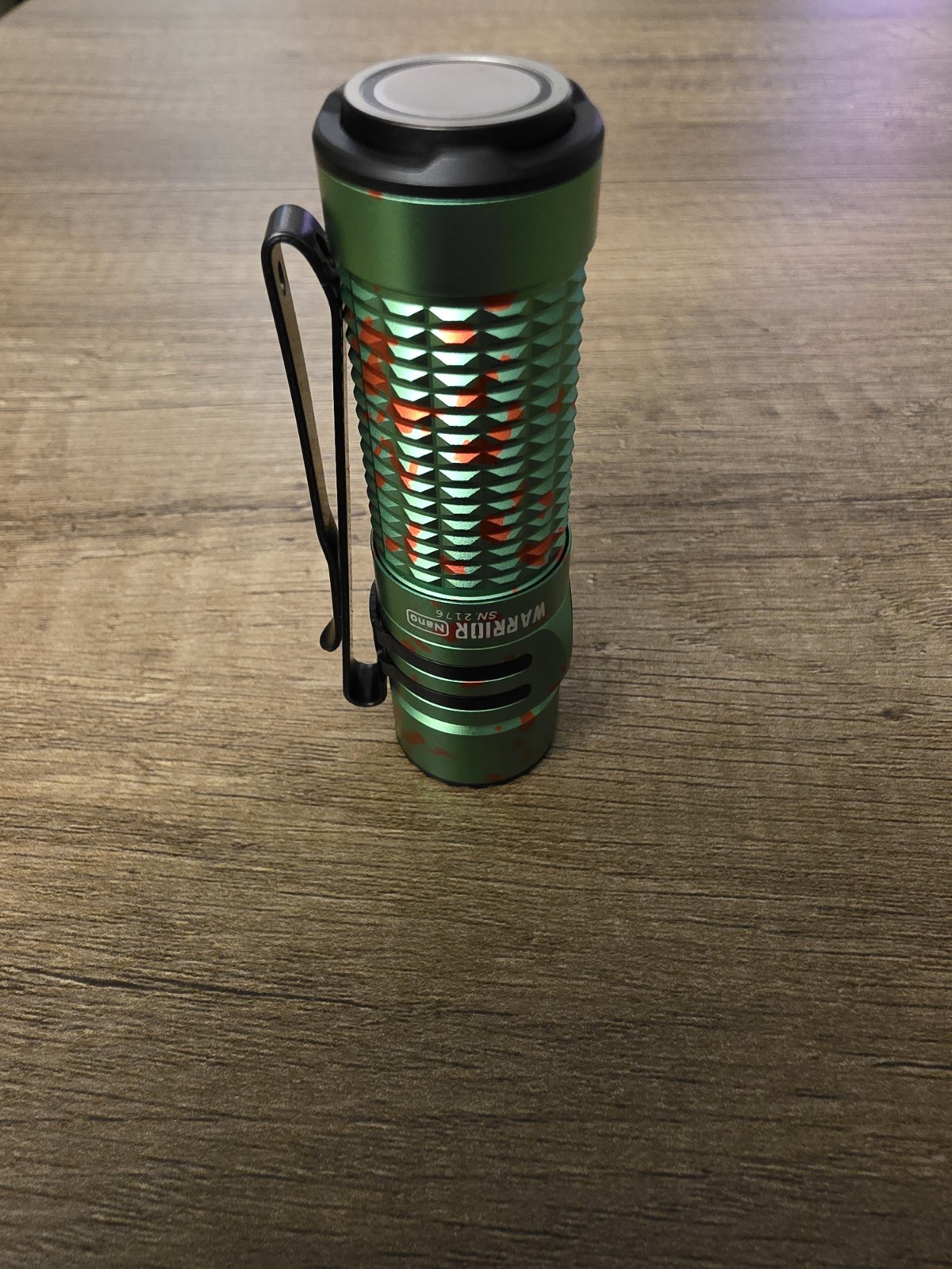 Olight Warrior Nano Zombie Green – LIMITED EDITION – DISCONTINUED – RARE