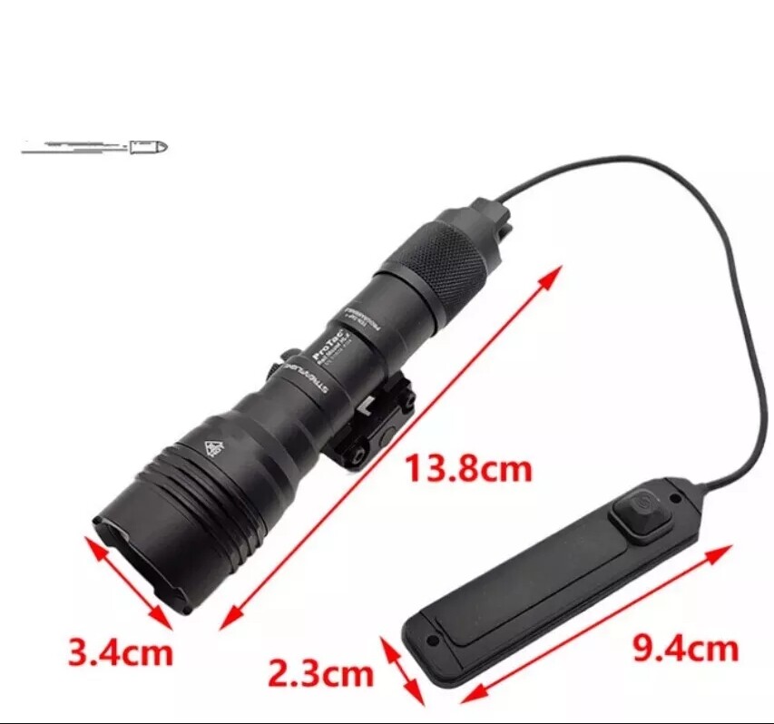88066 ProTac Rail Mount HL-X 1000-Lumen Multi-Fuel Weapon Tactical Flash Lights