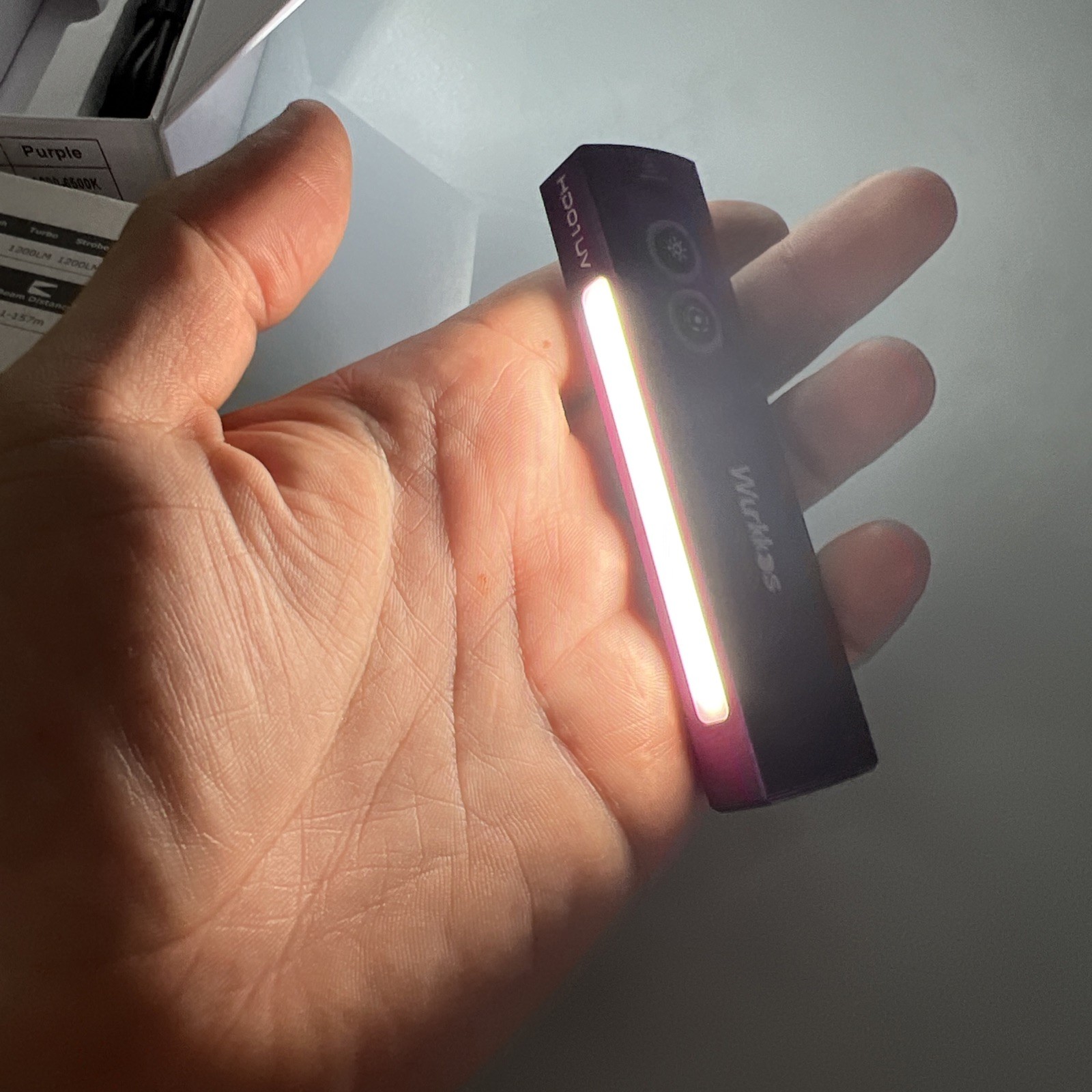 Wurkkos HD01 UV Flashlight, Rechargeable EDC Flashlight, Led Flashlight with 365