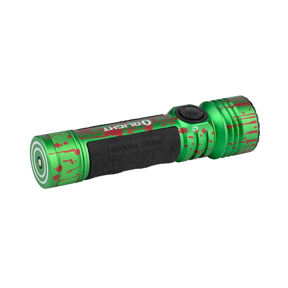 Olight Seeker 4 Pro Zombie Green Flashlight, Versatile Holster, 4600 Lumens, CW