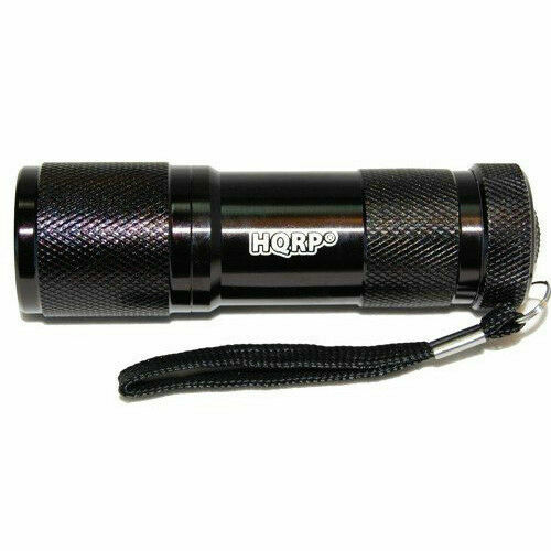 HQRP UV 365nM LED Ultra Violet Black Light Vaseline Uranium Glass Detector
