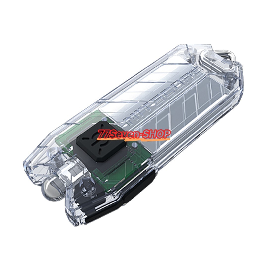 NITECORE TUBE V2.0 55 Lumen USB Rechargeable Keychain Flashlight (Transparent)