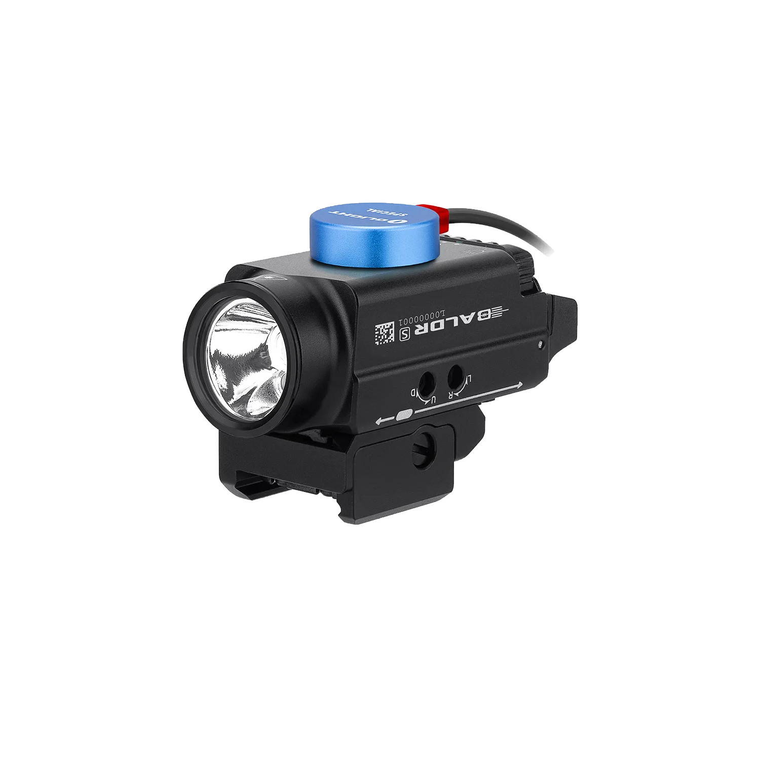 Olight Baldr S 800 Lumen Green Laser Rail Mount Weapon Light Tactical Flashlight