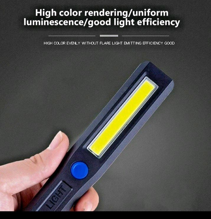 4 Super Bright Mini Magnetic Work Lights w/ Chip On Board 3 Modes Incl. Strobe