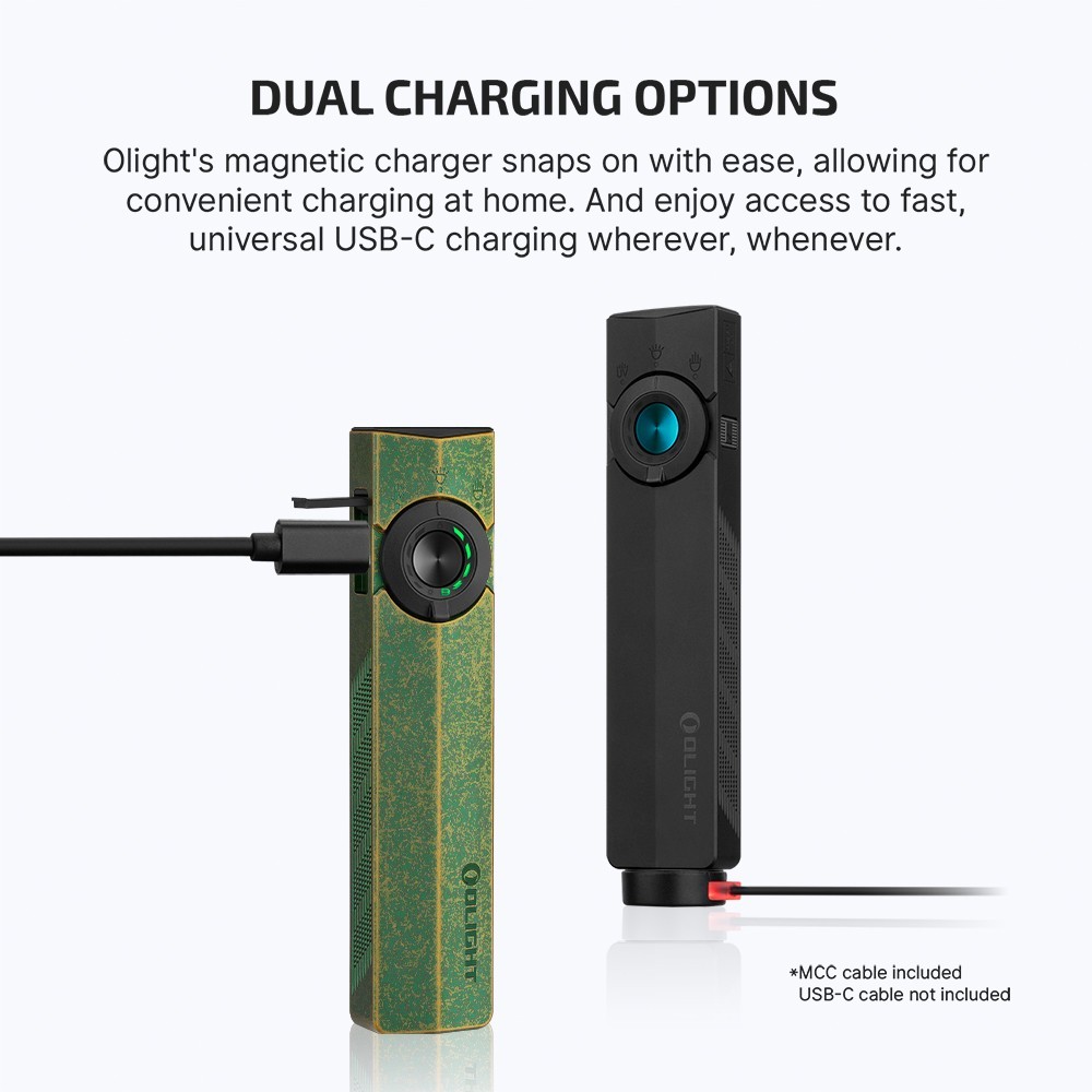 Brand New! Olight ArkPro CORE Antique Green CW, 3-in-1 EDC Light Limited Edition