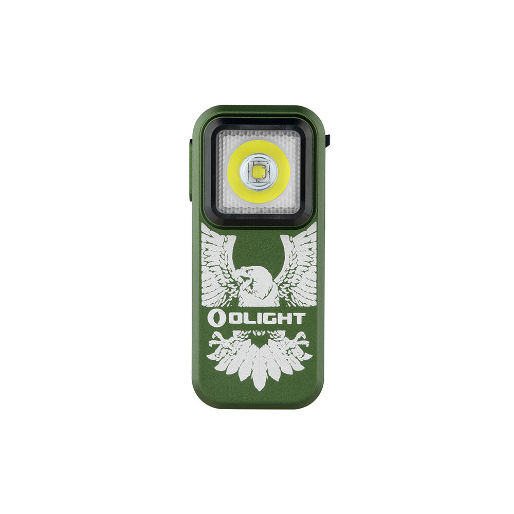 Olight Oclip OD Green Eagle Clip Light w/White & Red Light, 300 L, 70 M