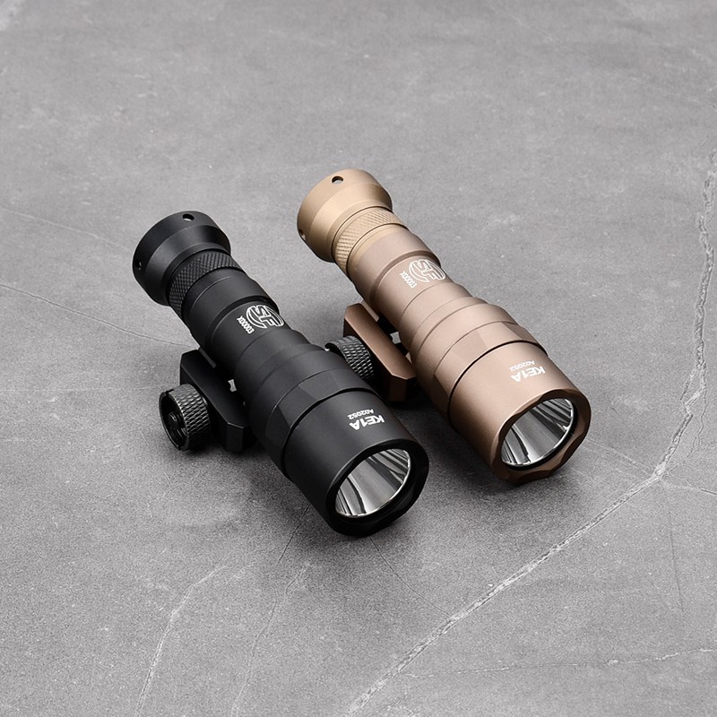 SureFir M300C Mini Scout Light M600U Tactical Flashlight Aluminum LED M600 Lamp