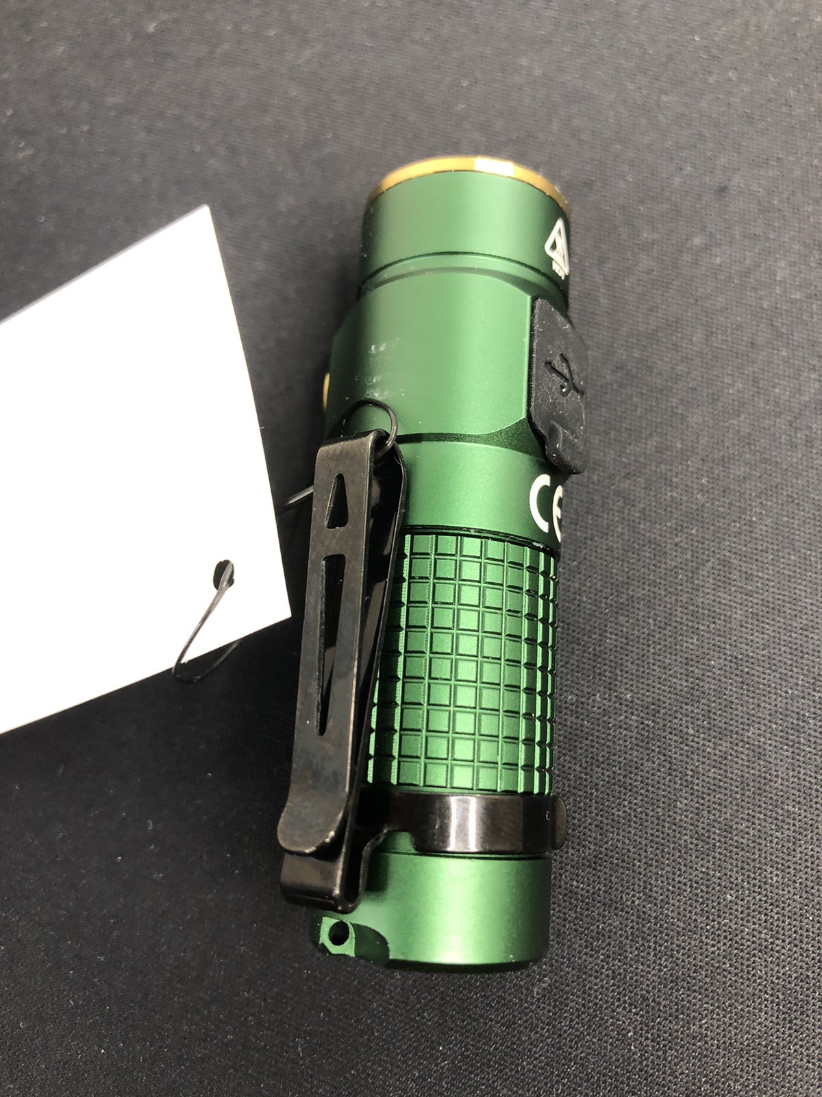 Nicron C1 Rechargeable Pocket Flashlight EDC 1200lm 90h 56g Type-C Port Open Box