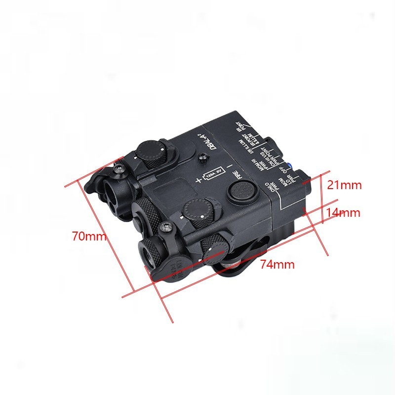 WADSN DBAL A2 RED/GREEN/BLUE IR Laser White LED Strobe Light DBAL-A2 Nylon