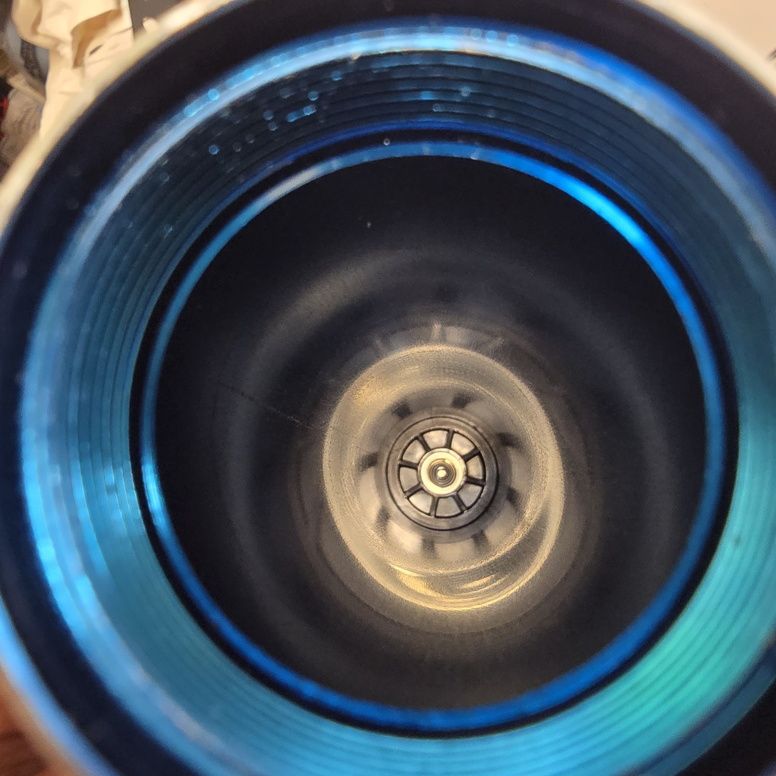 Maglite Flashlight Tested Working Blue Aluminum 3 D Cell Extra Bulb Included