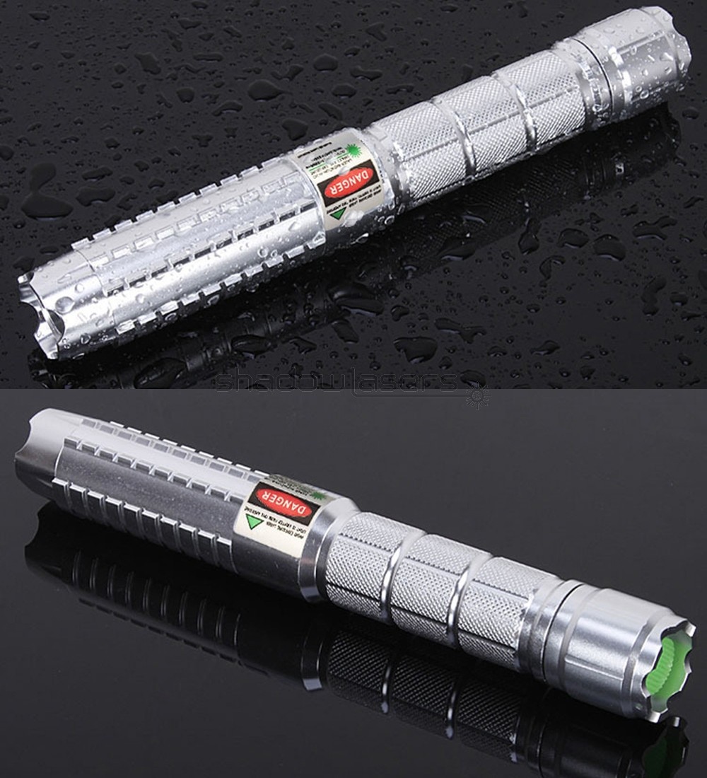 1mw 450nm Adjustable Focus Blue Laser Pointer Visible Pen Beam light+ Batt