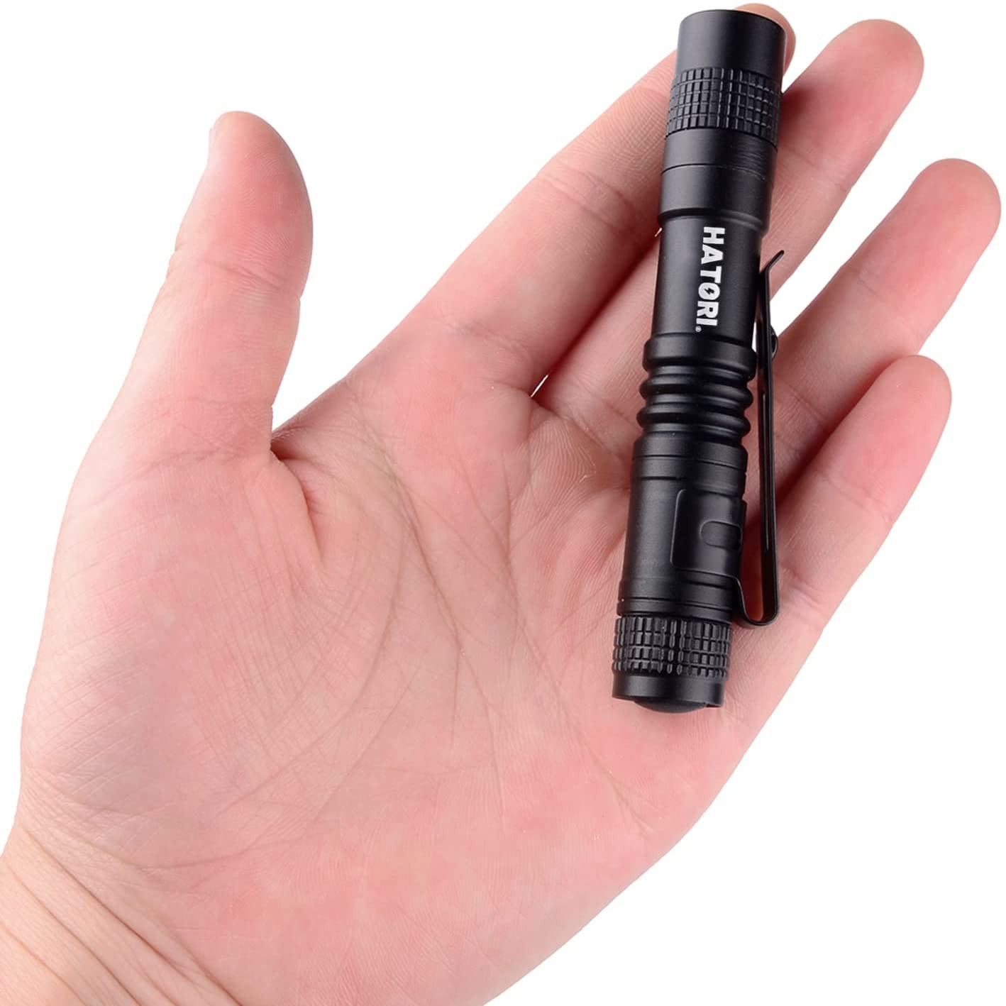 LED Mini Flashlight High Lumens Tactical Pen Light Compact Pocket Torch 1 Pack