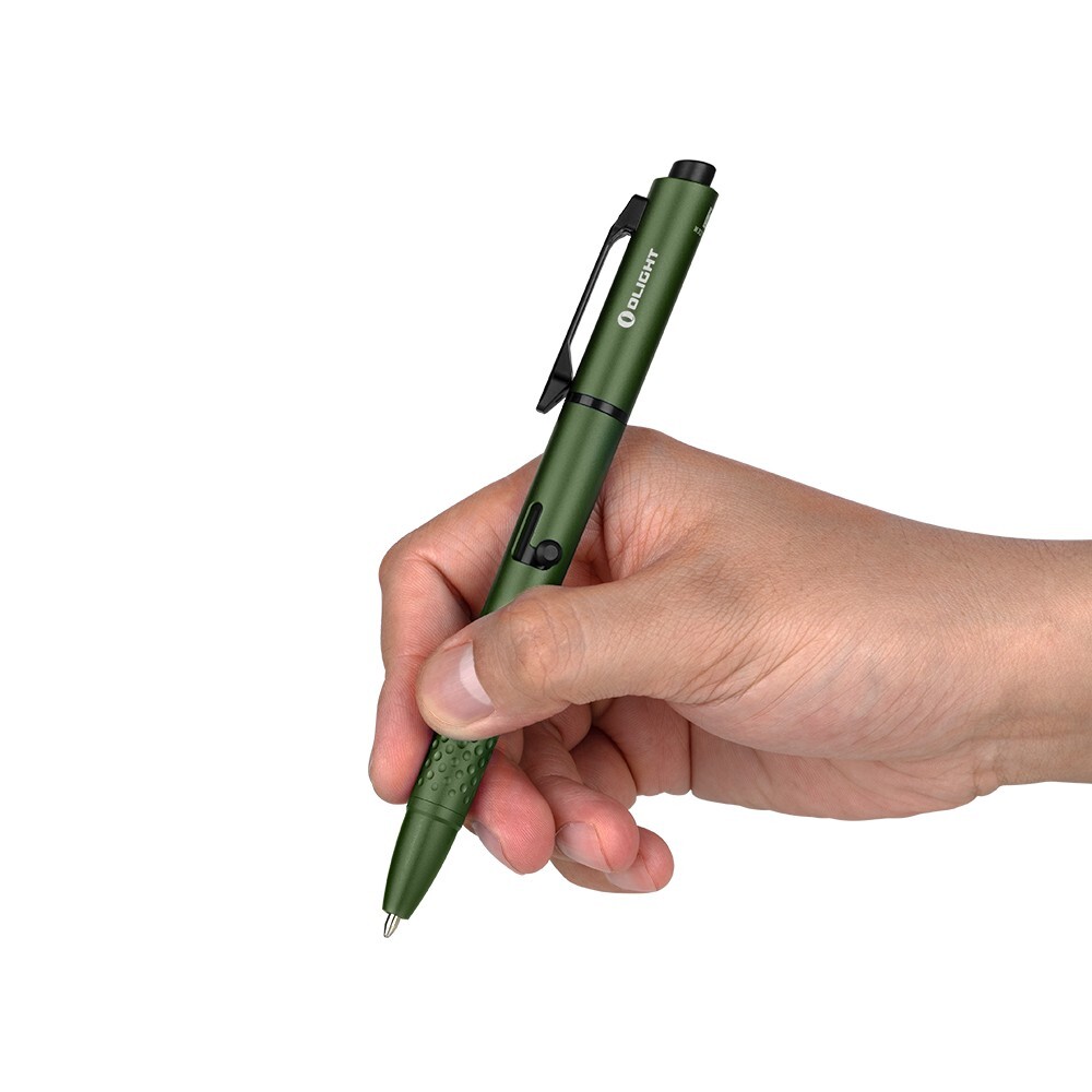 Olight Open Glow OD Green Rechargeable Penlight, LED/Green Laser, 120 Lu, 2 Refi
