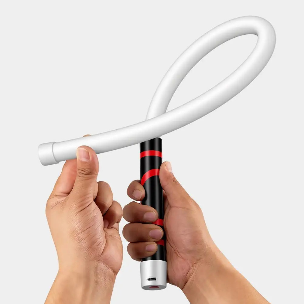 New Bendable LED Flashlight Stick Portable Flexible Work Lights High-Lumen Recha