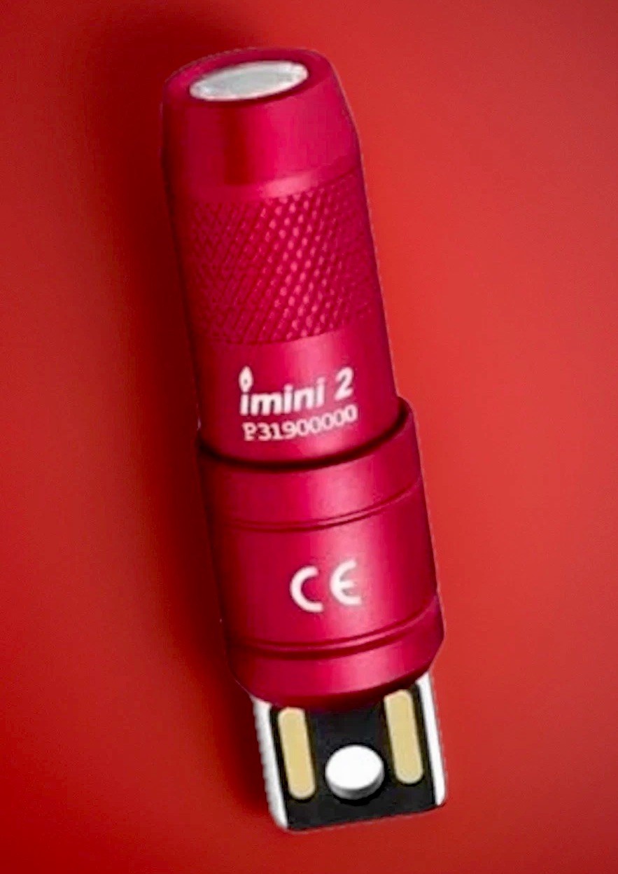 Olight Mini 🔴 40 Lumens USB Rechargeable keychain Flashlight.___ ( 2025 model)