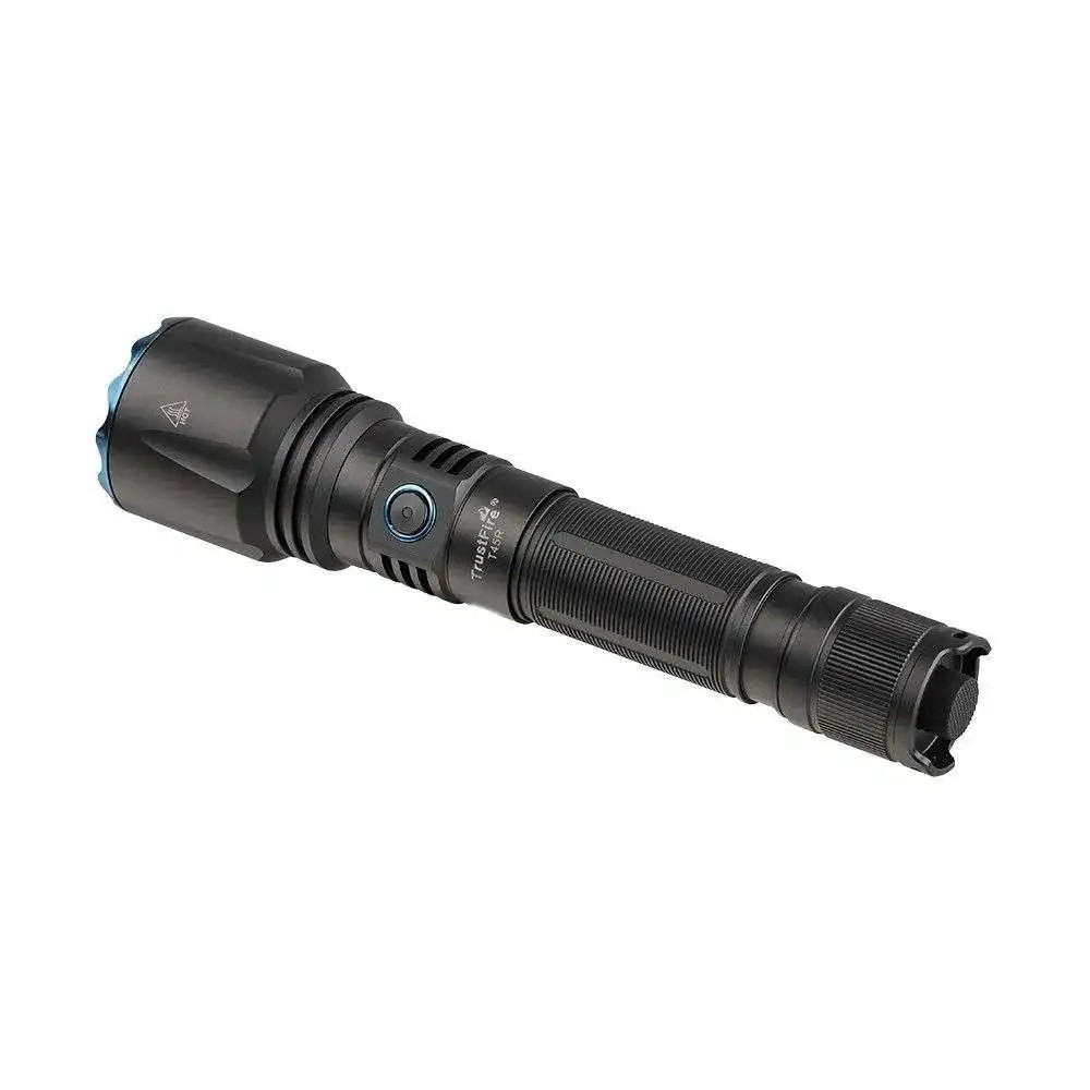 Trustfire T45R Laser 1695M Light Range LEP Flashlight Tactical 650LM +Rat Switch