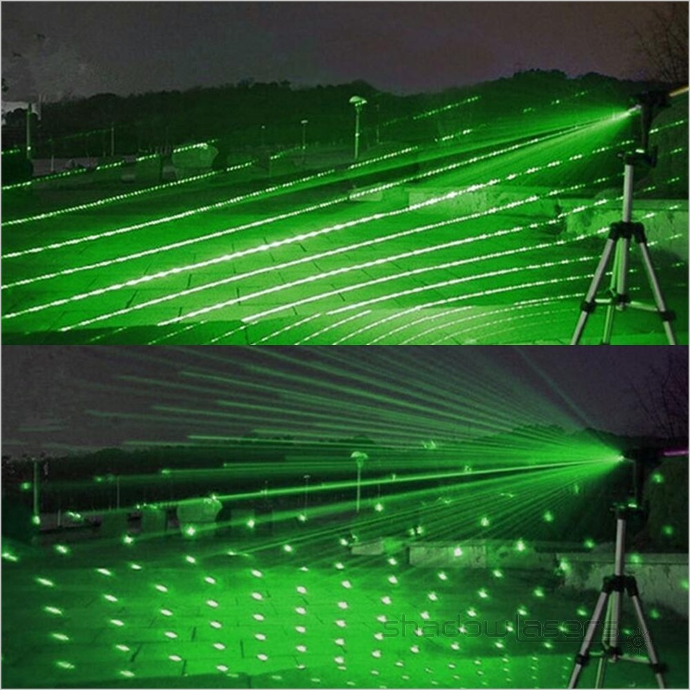 GQ6 THOR M II 532nm Adjustable Focus Green Laser Pointer Visible Laser Beam US