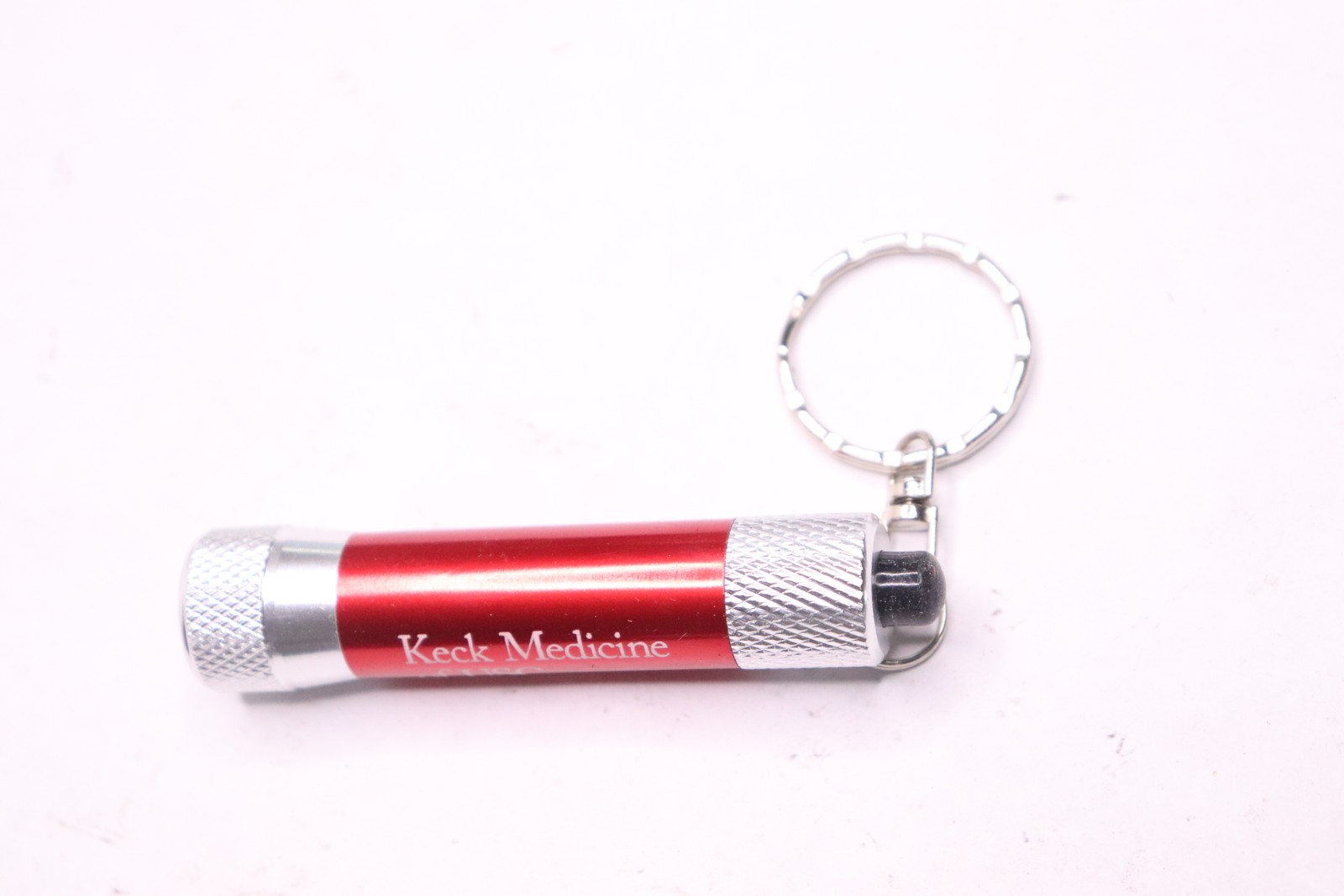 Keck Medicine Of USC Key Ring Light Red