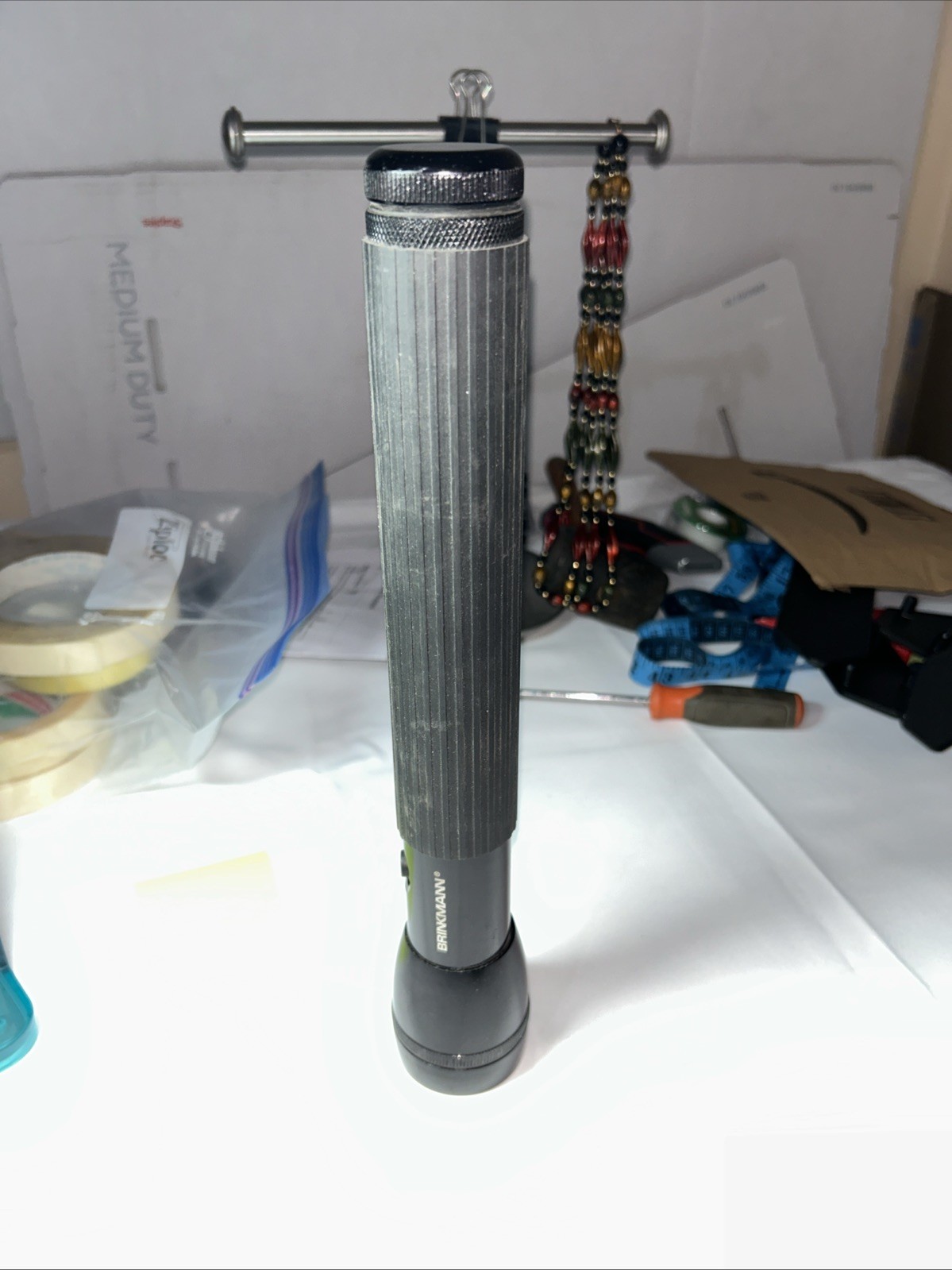 Brinkman Flashlight 12 1/2 Inch Tested And Works