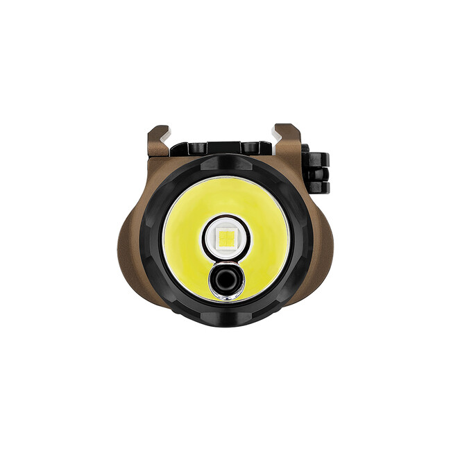 Olight Baldr Pro R Desert Tan Rechargeable Light, LED & Green Laser, 1350 Lumens