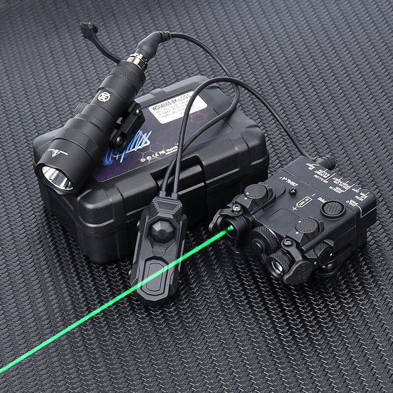 Nylon DBAL-A2 Laser Airsoft Surefir M300 M300C Weapon Flashlight Hunting Switch