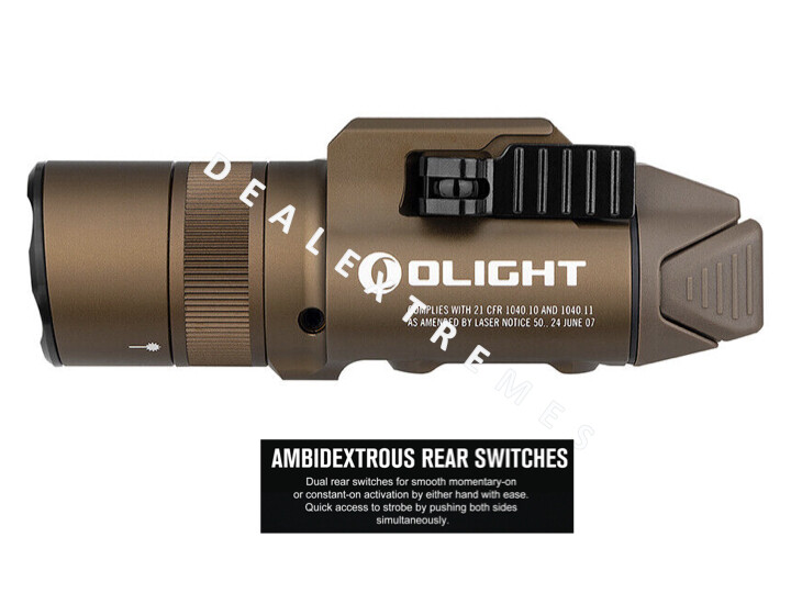 Olight Baldr Pro R Tactical  Flashlight 1350 Lumens Desert Tan