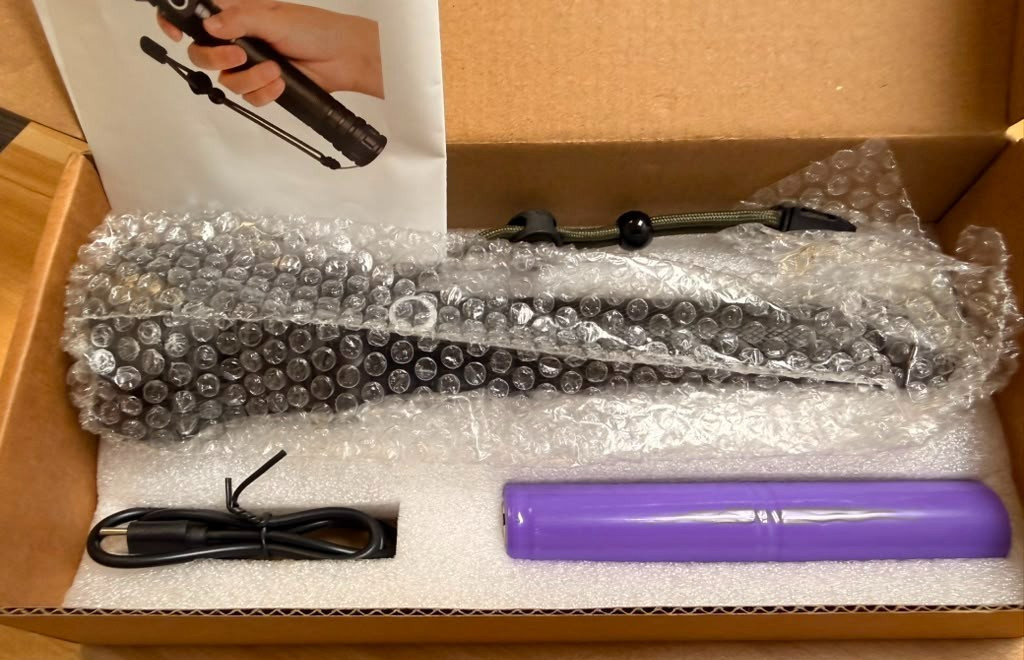 Rechargeable LED Flashlight 100000 Lumens Waterproof Zoomable 5 Modes